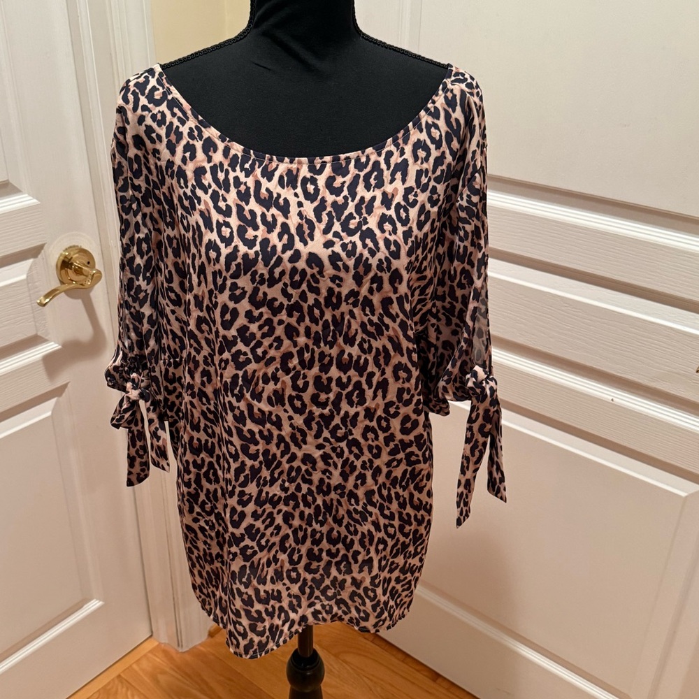 Sweet Pea by Stacy Frati Animal Print Top